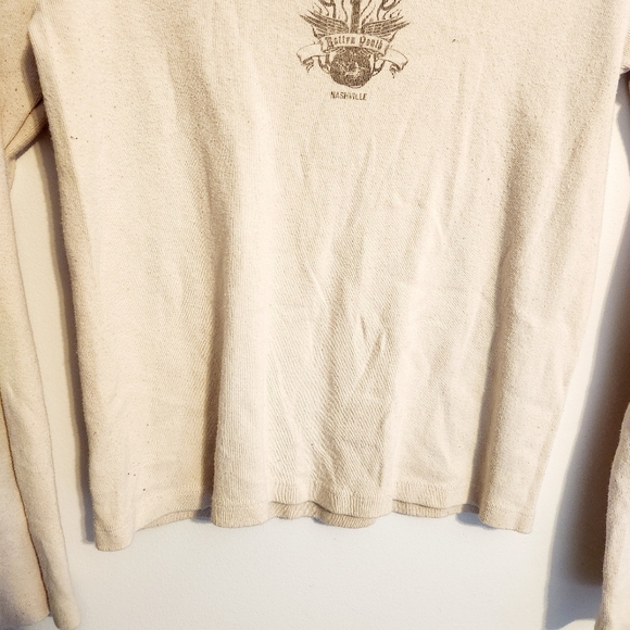 Brandy Melville | Women's John Galt Long Sleeve Thermal Tee (Size Medium) - Picture 4 of 8